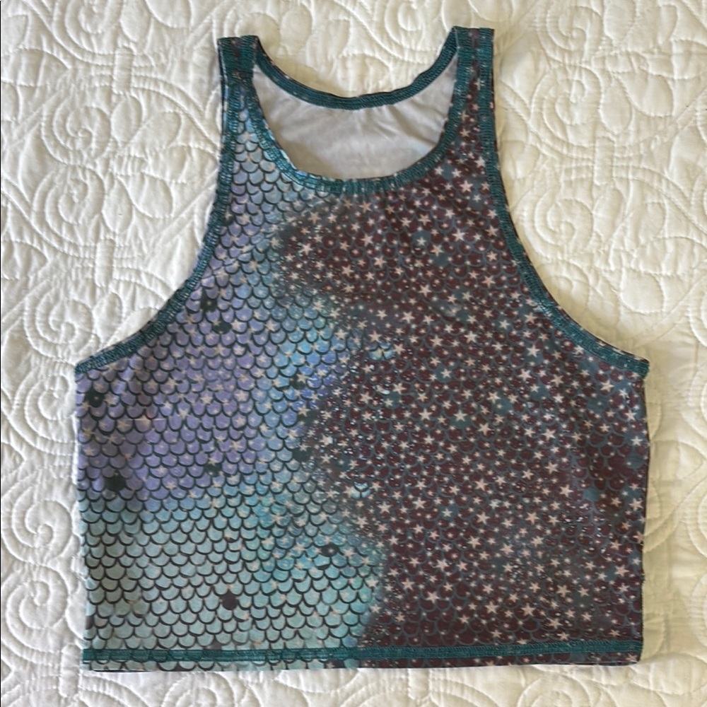Teeki Fairy Queen Lover Mermaid Pilates Yoga tank